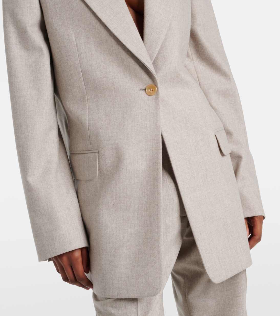 Vermont wool and cashmere blazer | The Row