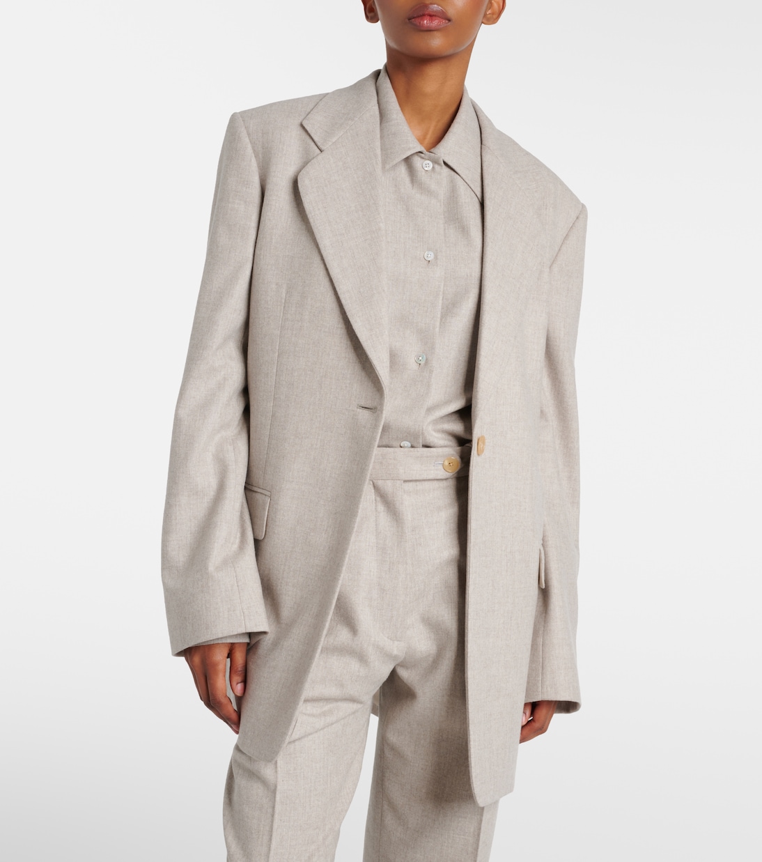 Vermont wool and cashmere blazer | The Row