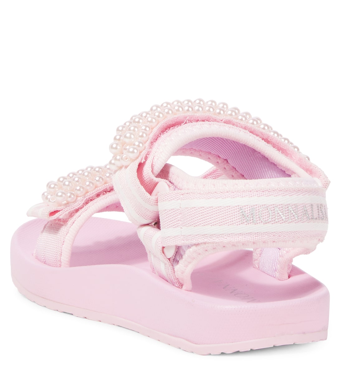 Sandalen mit Zierperlen | Monnalisa