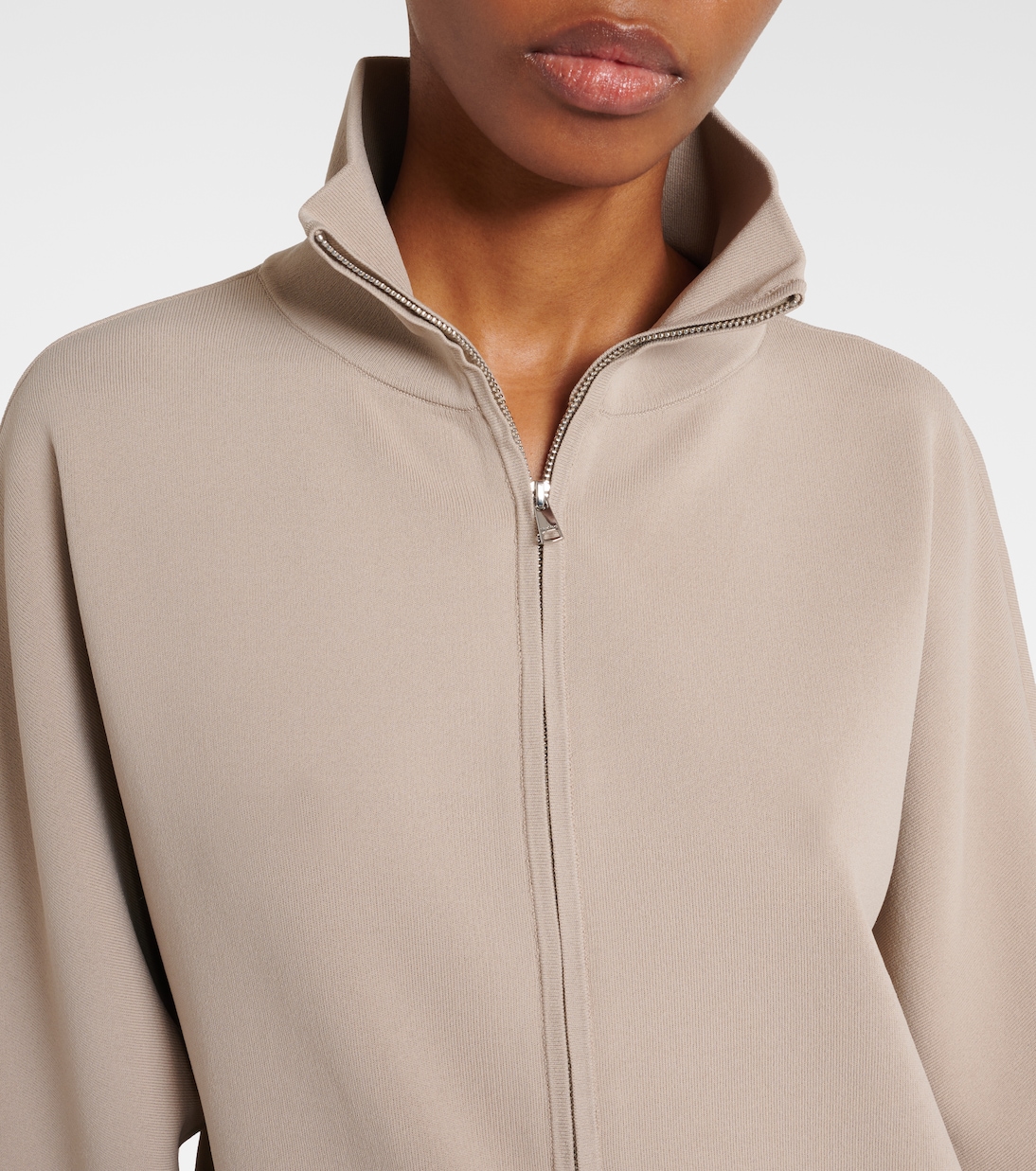 Fatuo crêpe turtleneck sweater | Max Mara