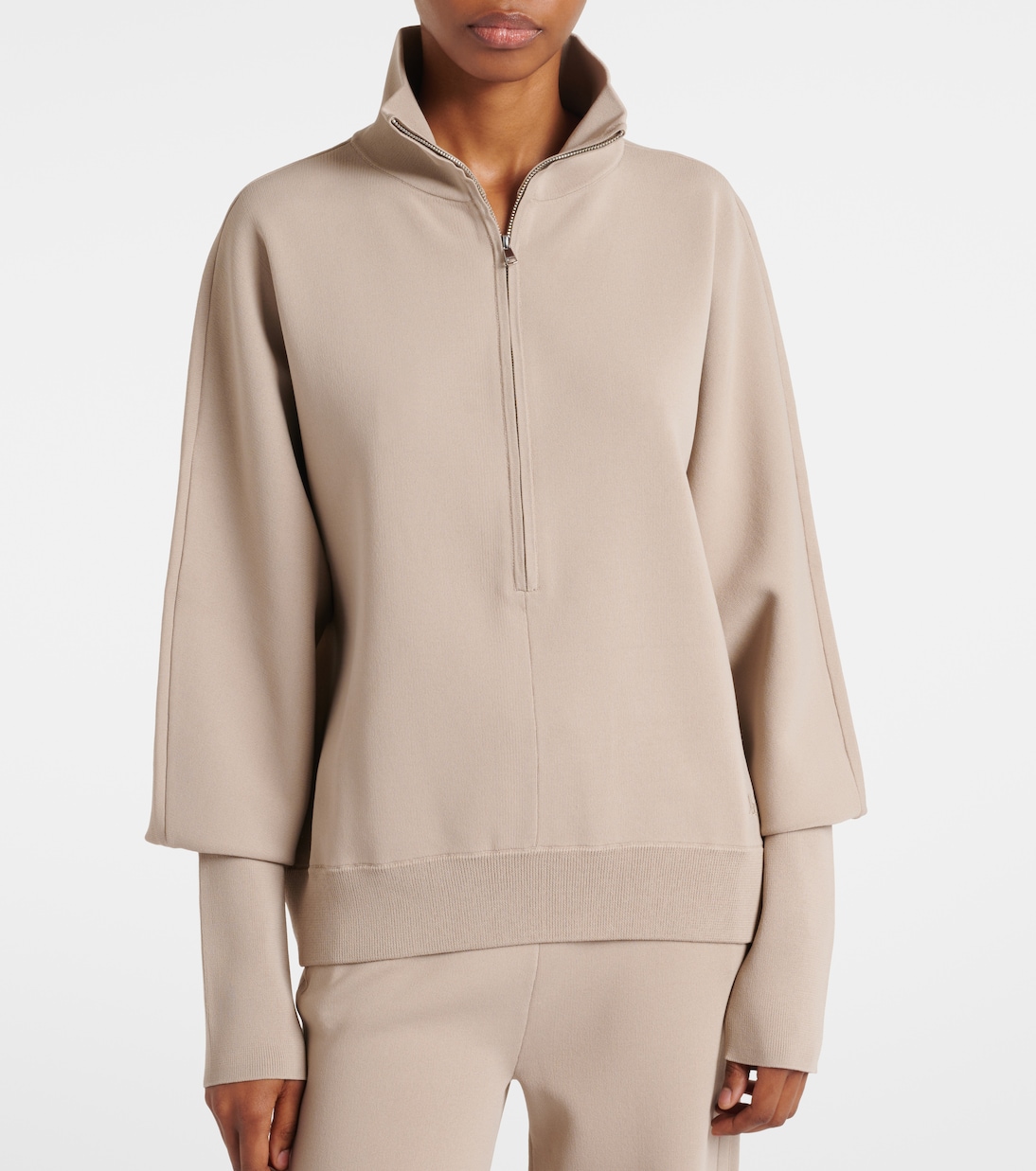Fatuo crêpe turtleneck sweater | Max Mara