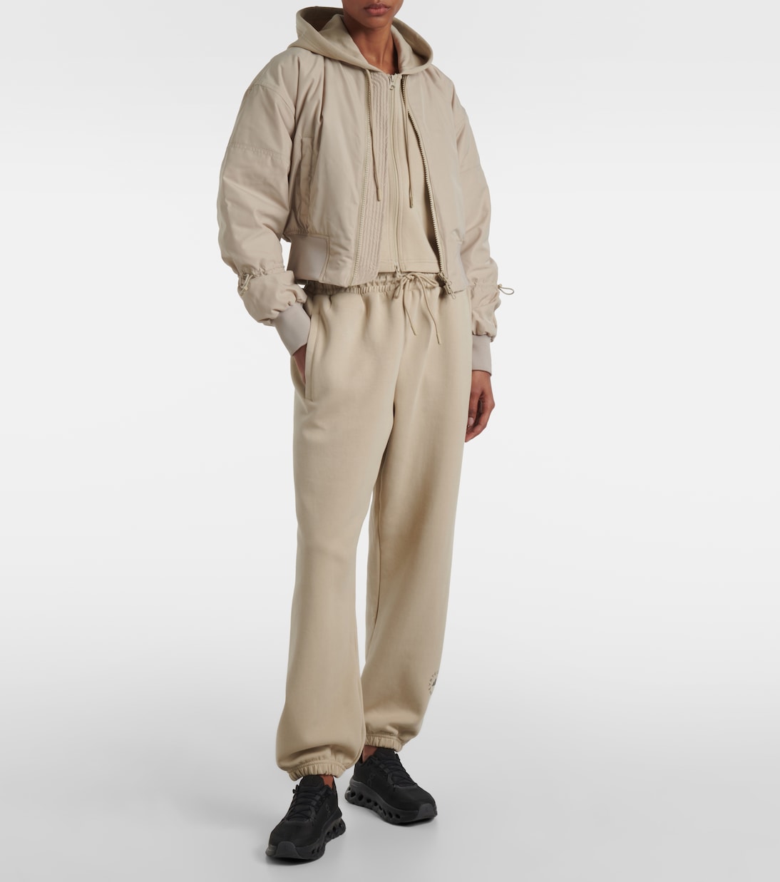 Truenature cropped bomber jacket | Adidas by Stella McCartney