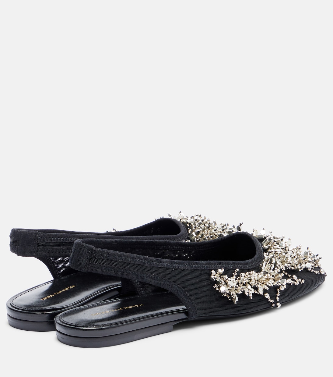 Embellished slingback flats | Dries Van Noten