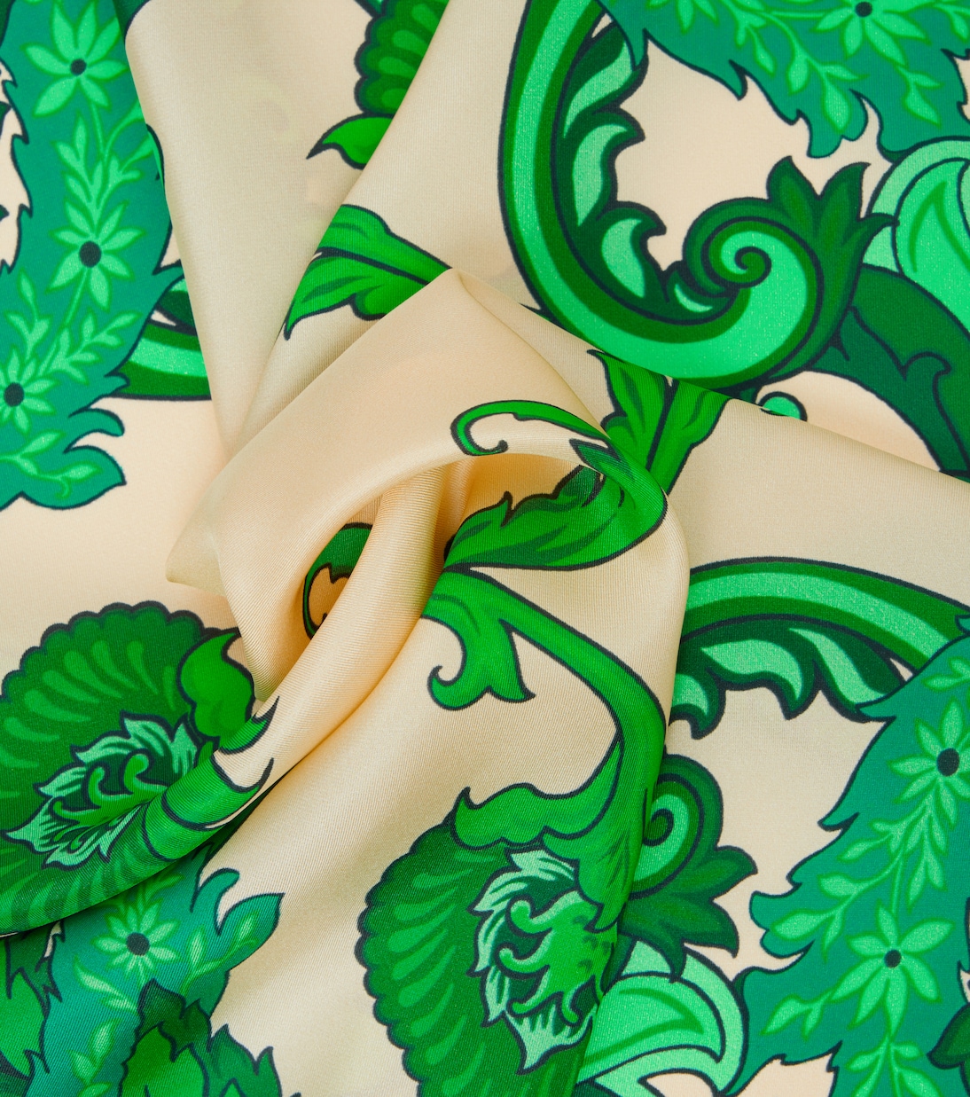 Foulard in seta con stampa floreale | Etro