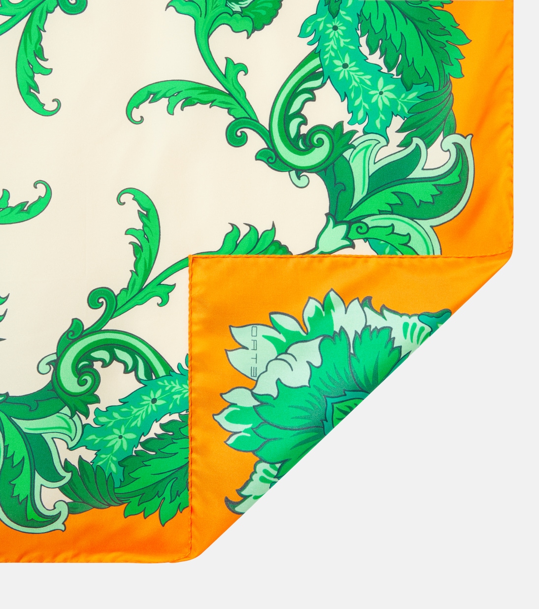 Foulard in seta con stampa floreale | Etro
