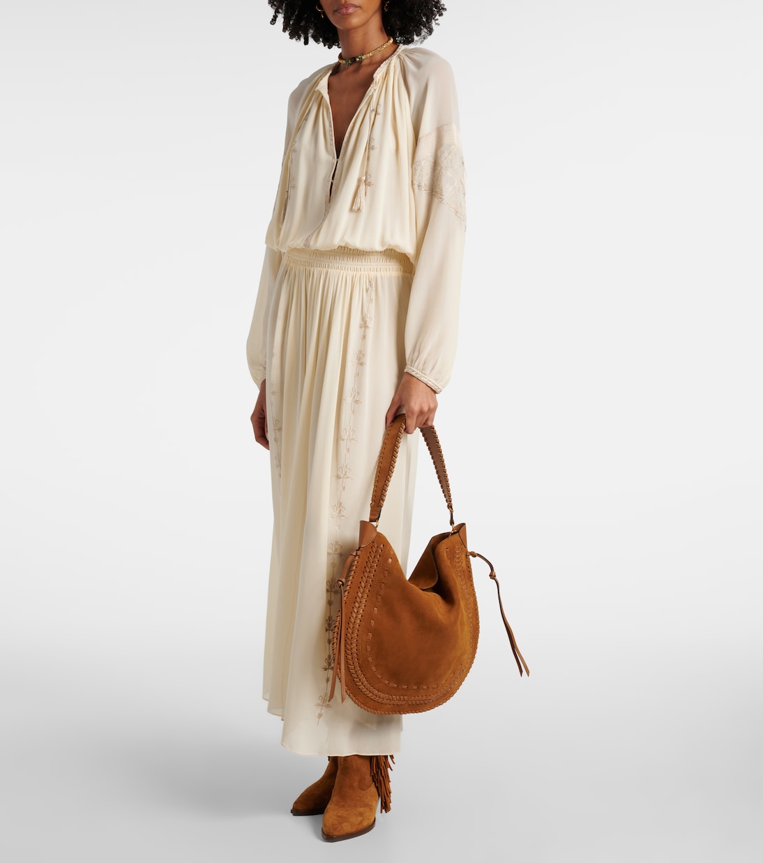 Borsa Oskan Large in suede | Isabel Marant