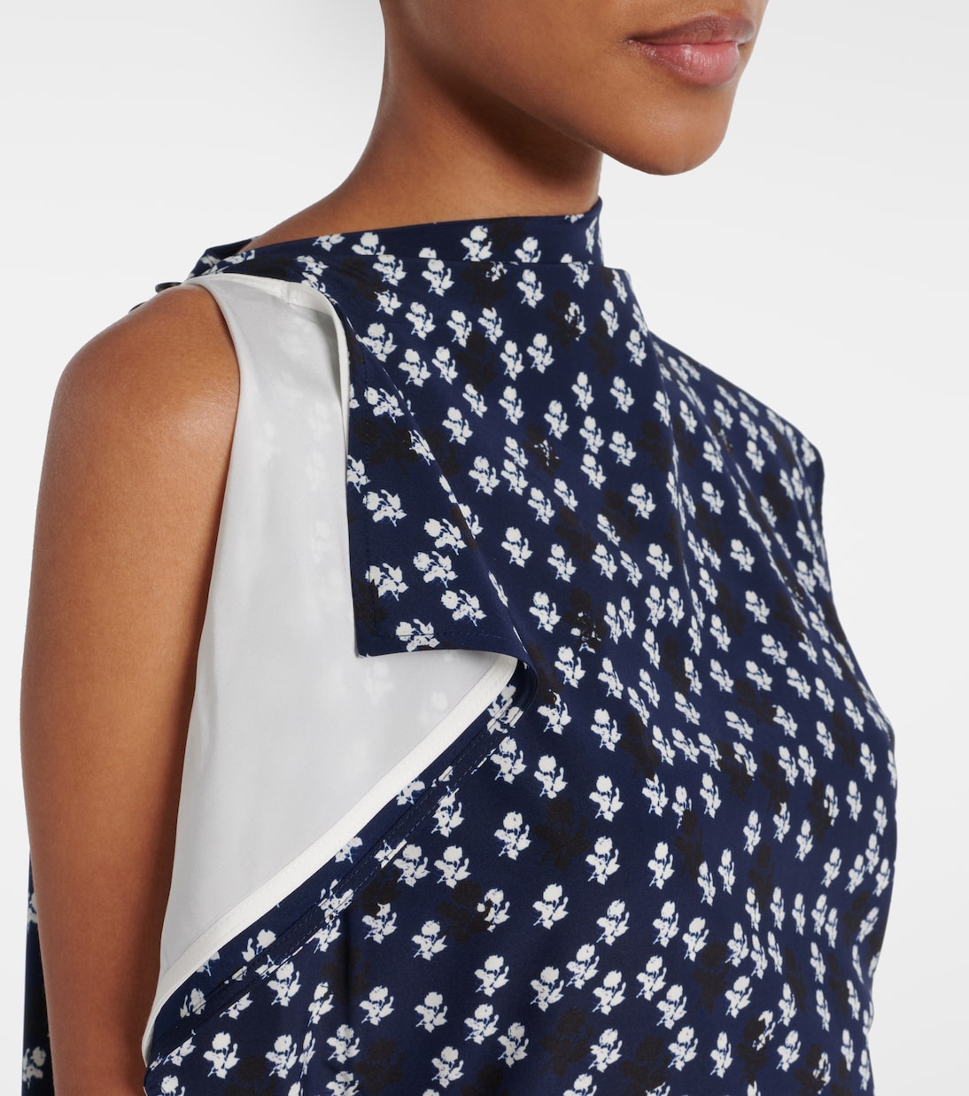 Robe longue Devyn à fleurs | Proenza Schouler