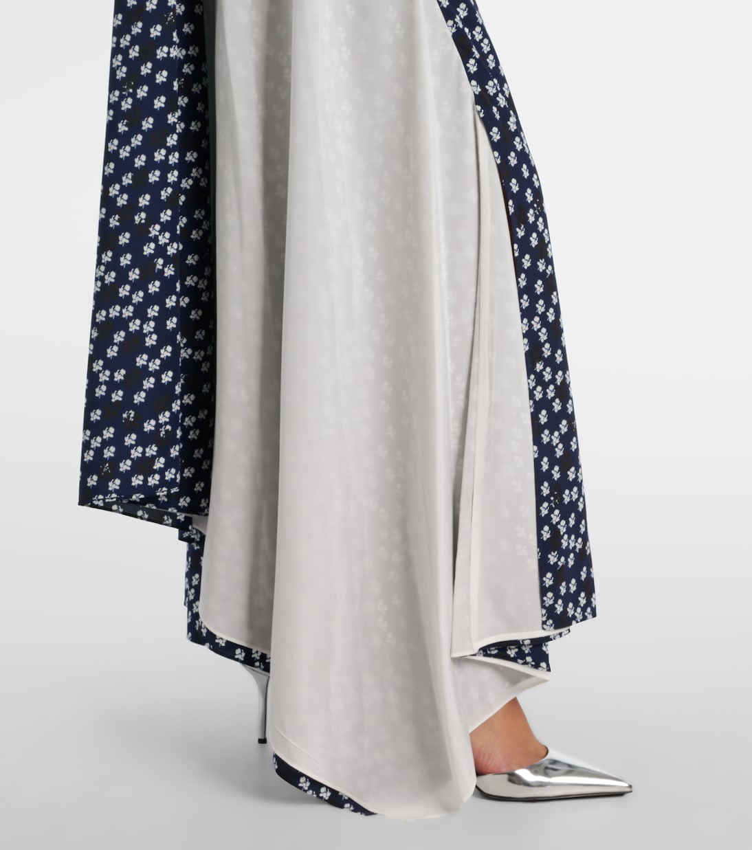 Robe longue Devyn à fleurs | Proenza Schouler