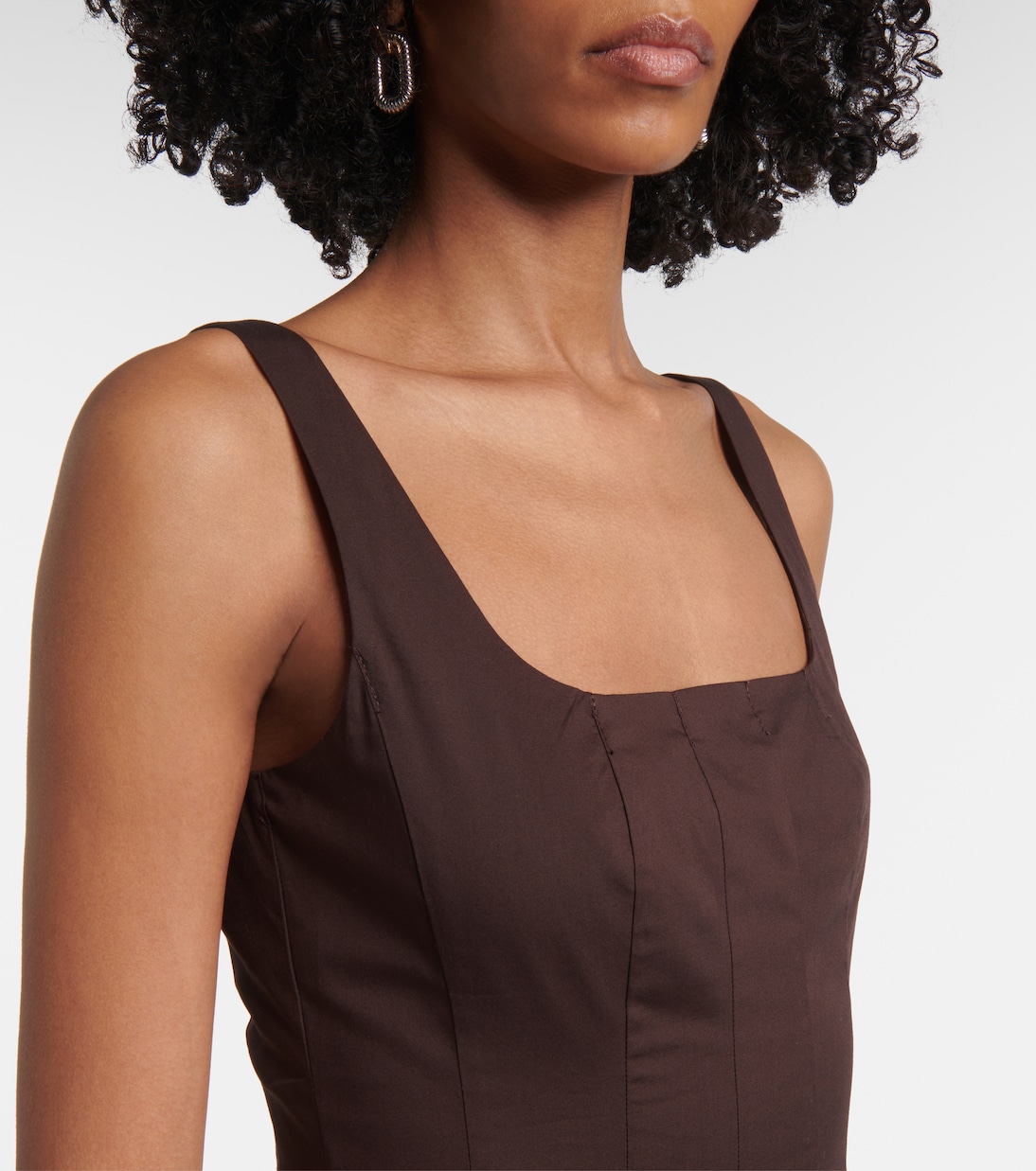 Abito midi Wells in cotone | Staud