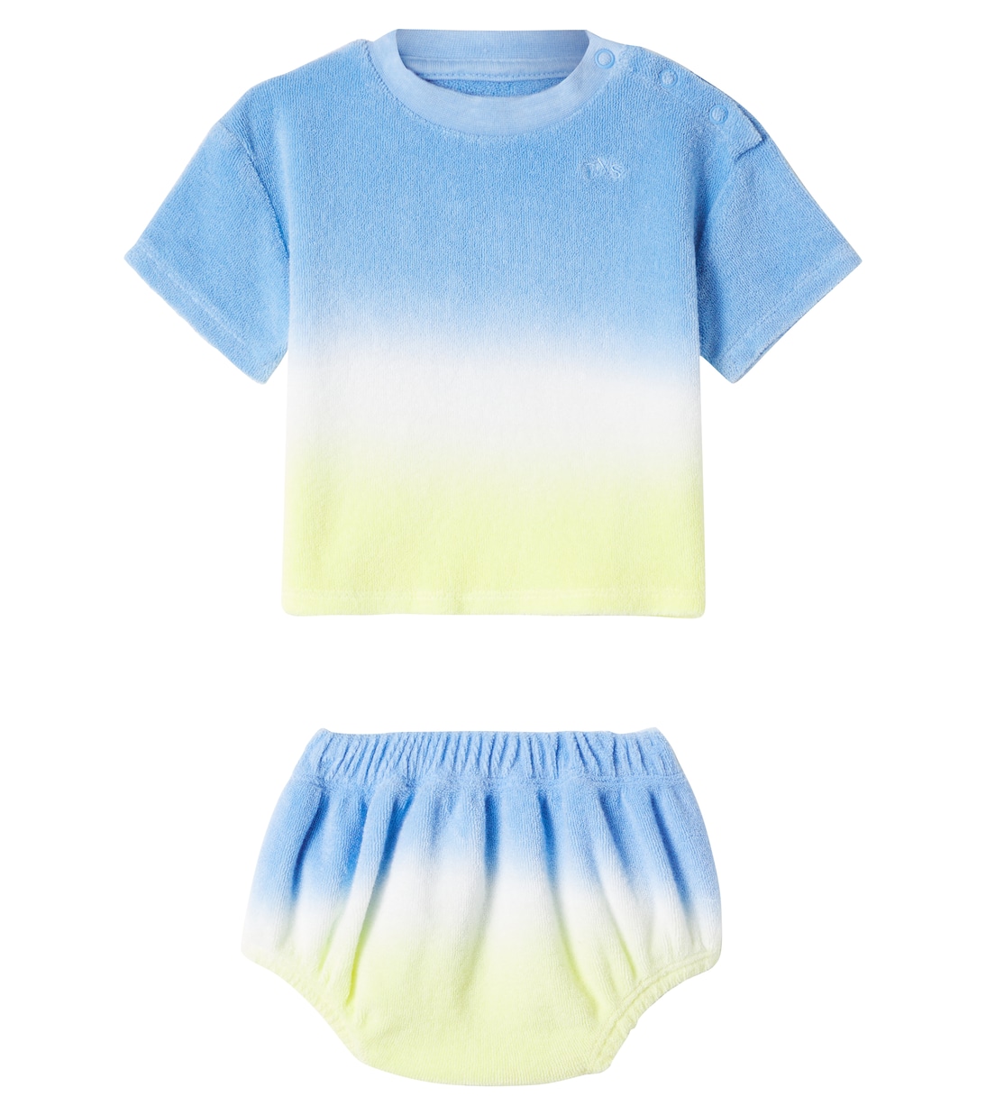 Bebé - set Briseis de camiseta y bragas de rizo | The New Society