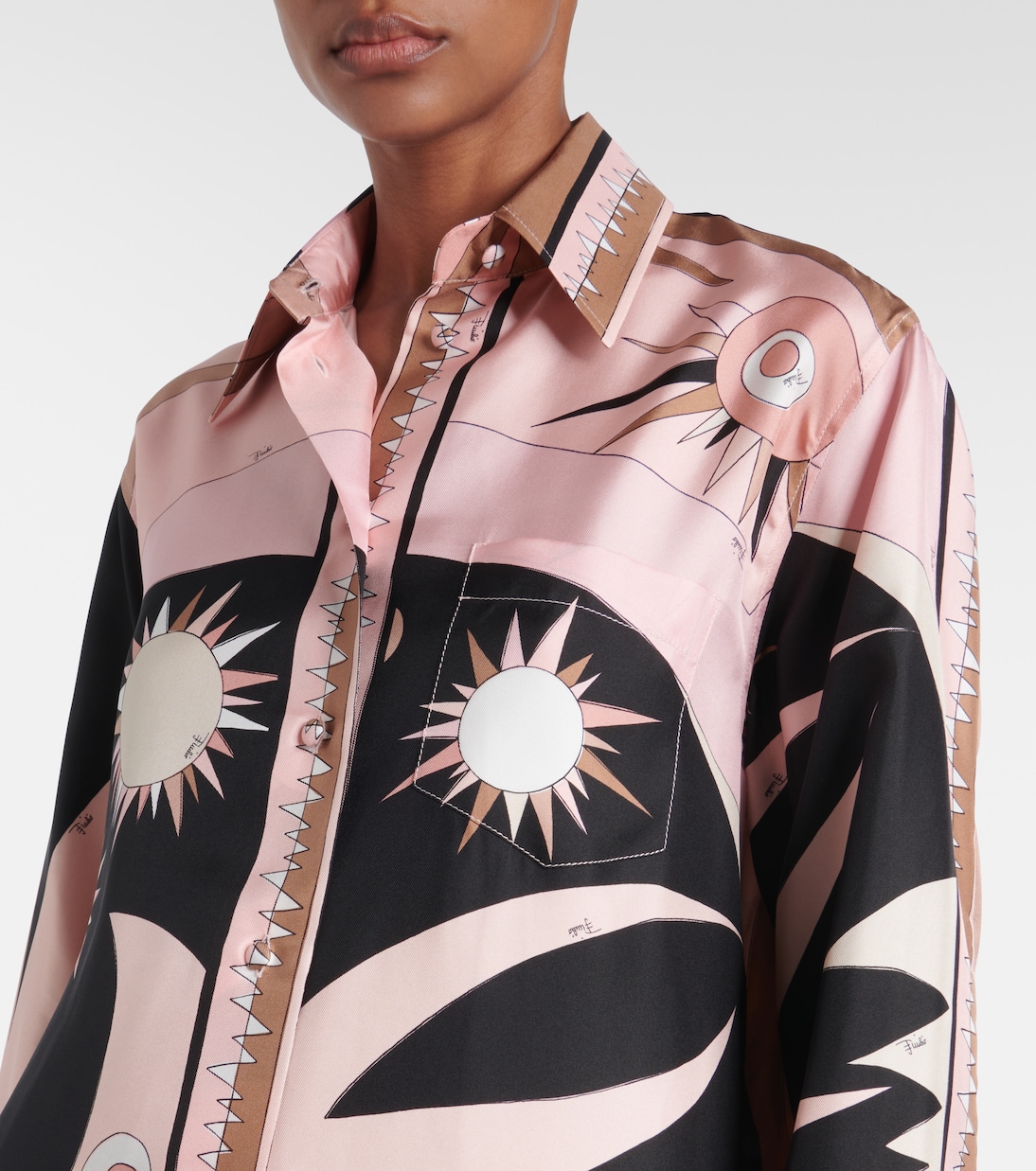 Camicia Stella in seta | Pucci