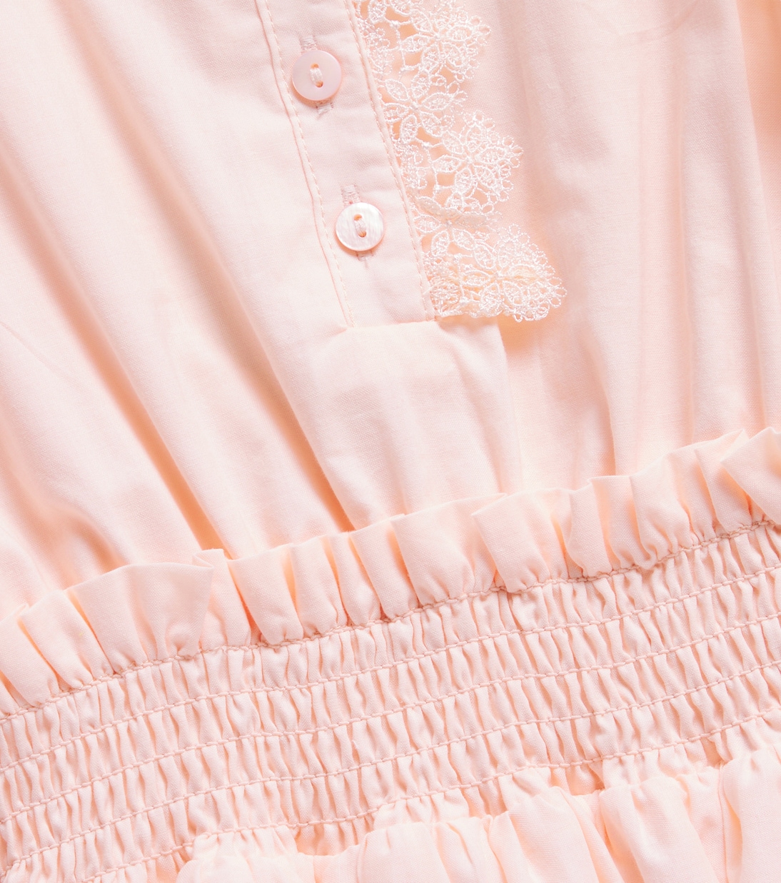 Kleid aus Baumwolle mit Spitze | Petite Amalie  