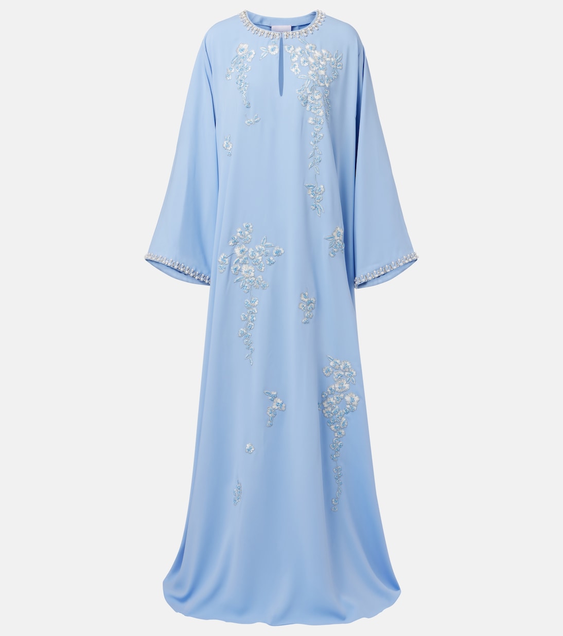 Verzierter Kaftan aus Crêpe | Carolina Herrera