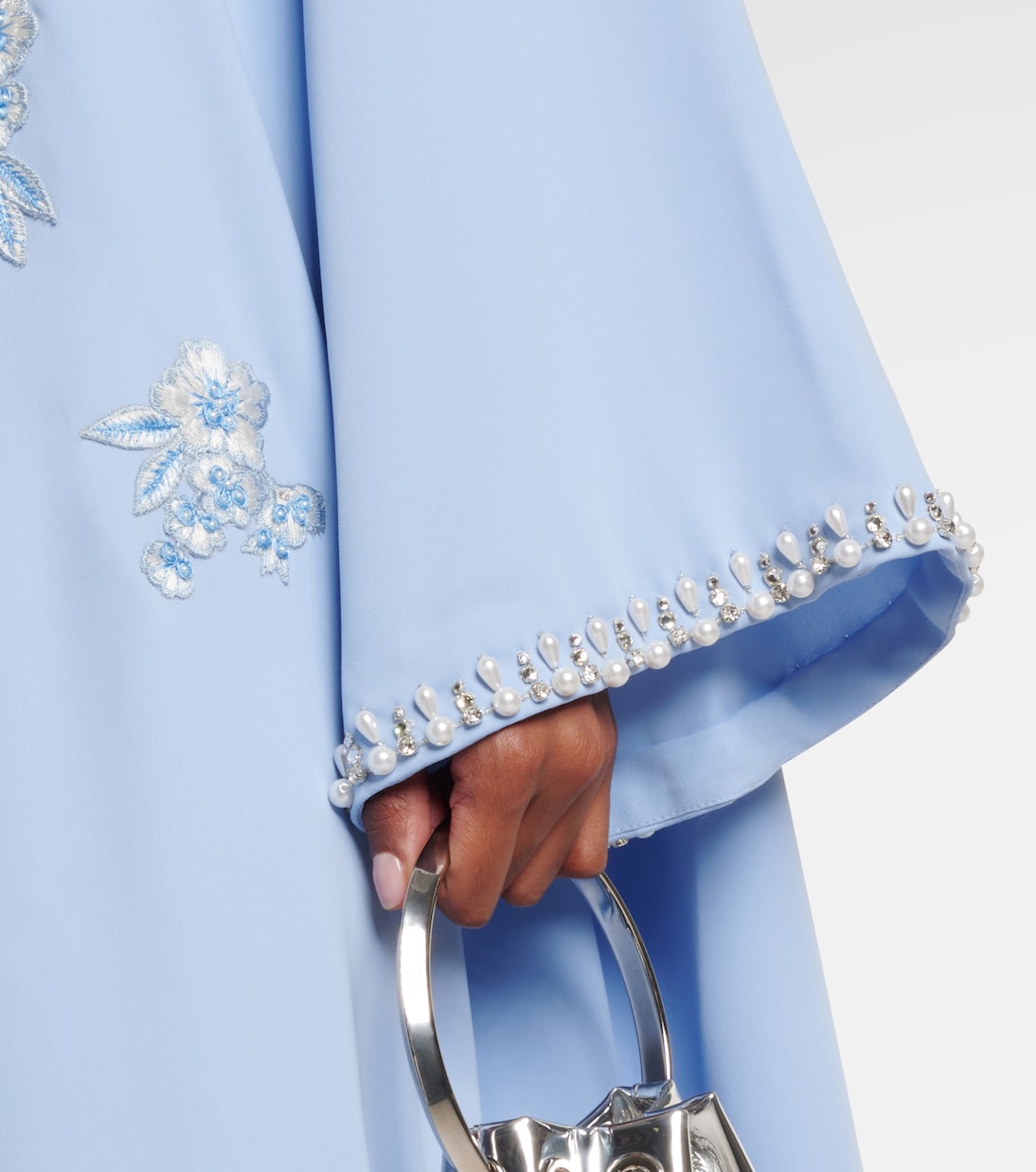 Verzierter Kaftan aus Crêpe | Carolina Herrera