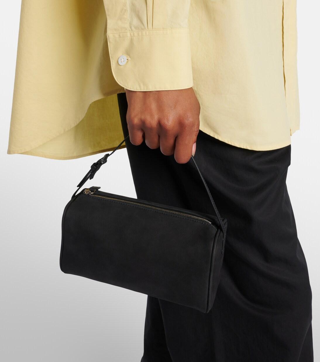 Bolso al hombro 90's Mini de piel | The Row