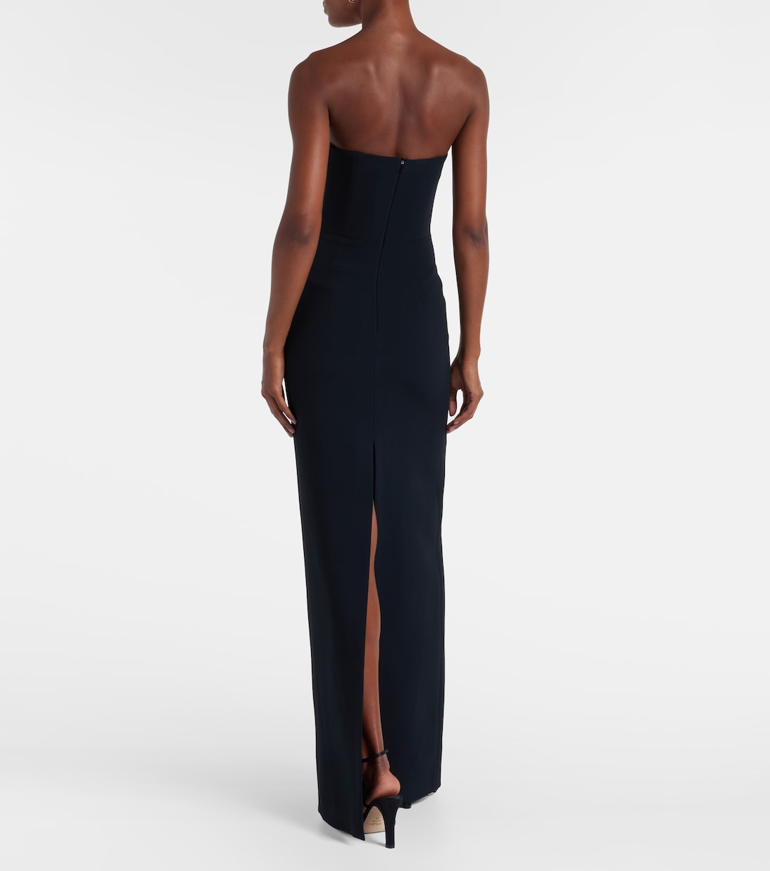 Sequined strapless gown | David Koma