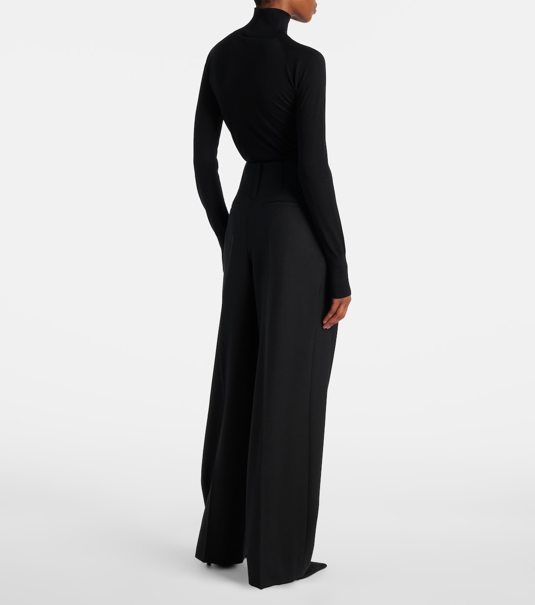 High-rise wide-leg pants | Victoria Beckham