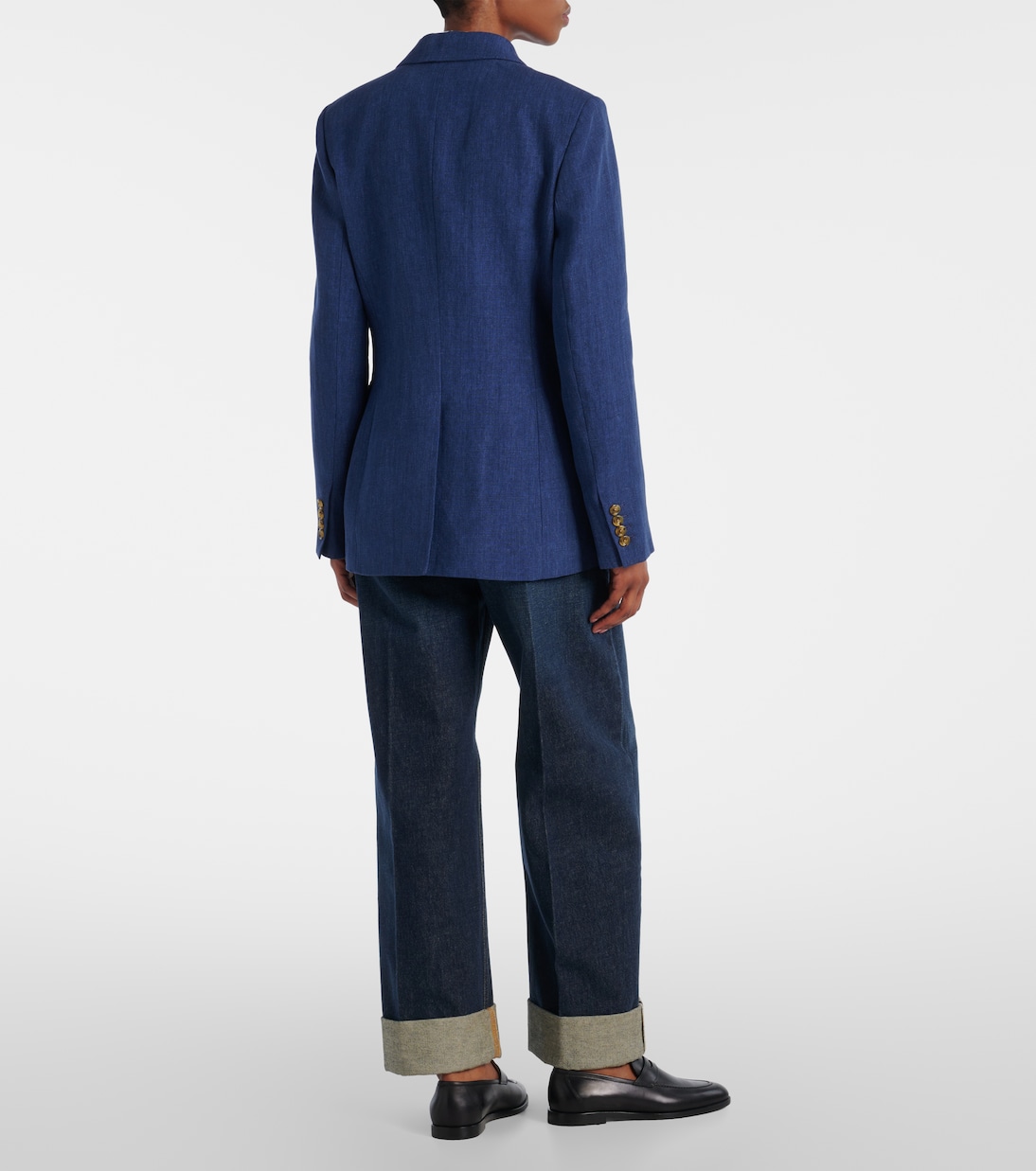 x Argent Chelsea linen denim blazer | Citizens of Humanity
