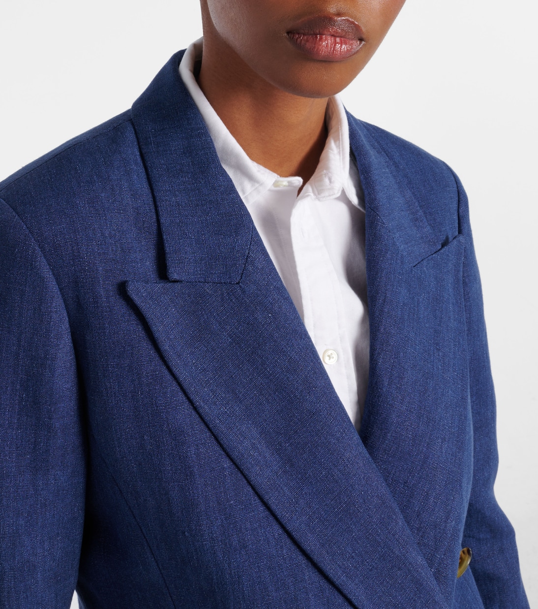x Argent Chelsea linen denim blazer | Citizens of Humanity