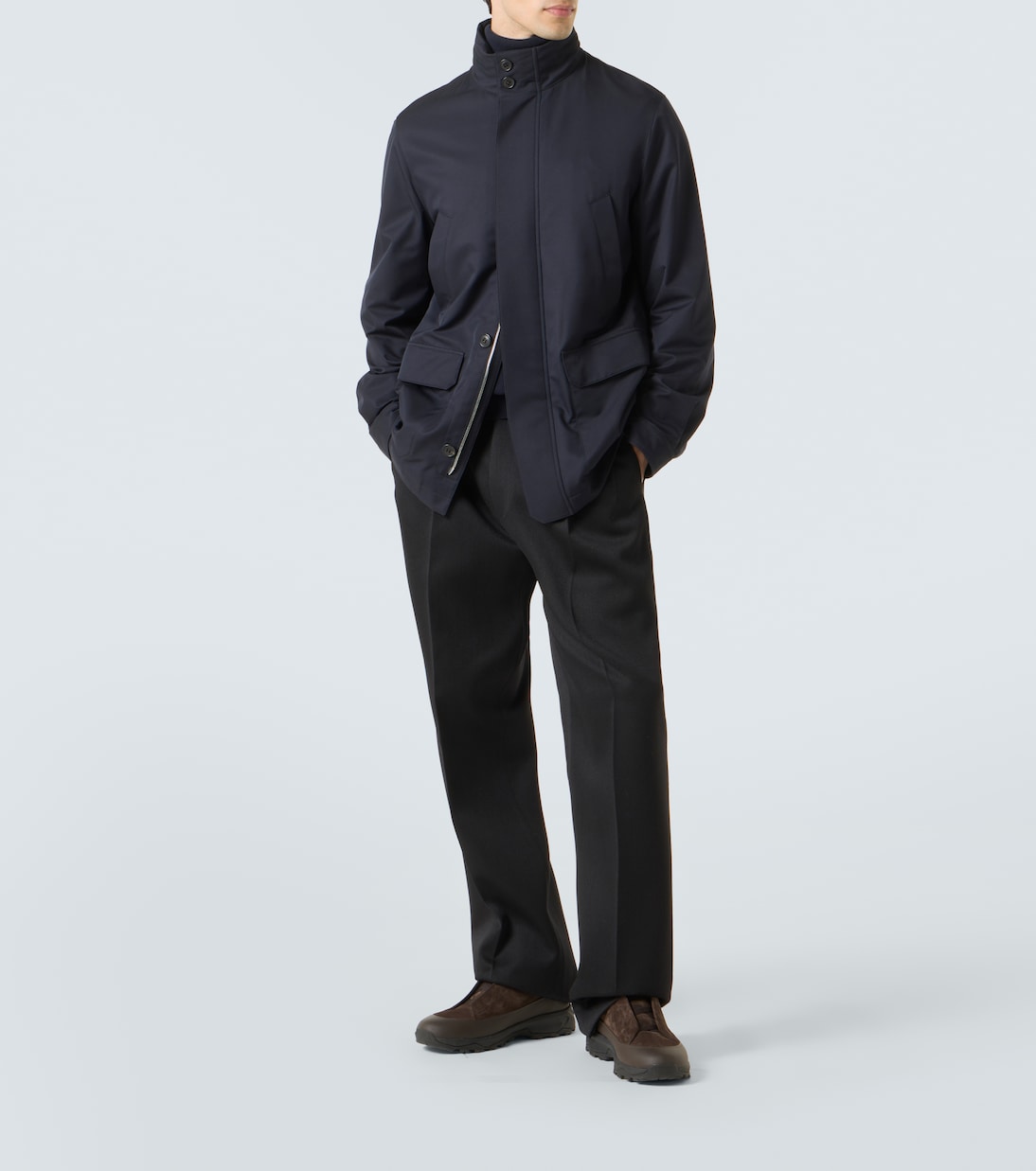 Twill field jacket | Zegna