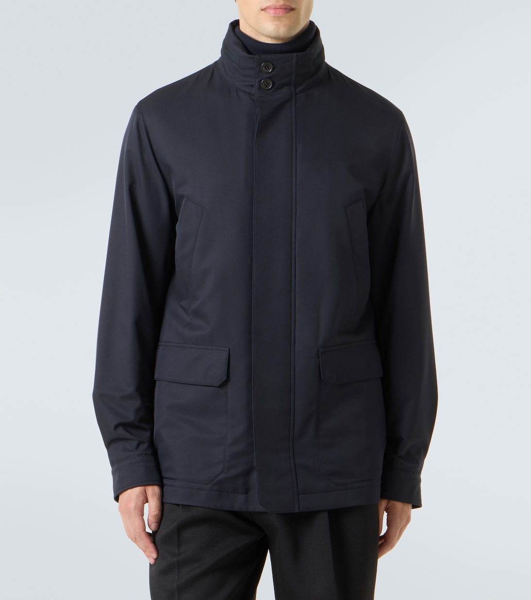 Twill field jacket | Zegna