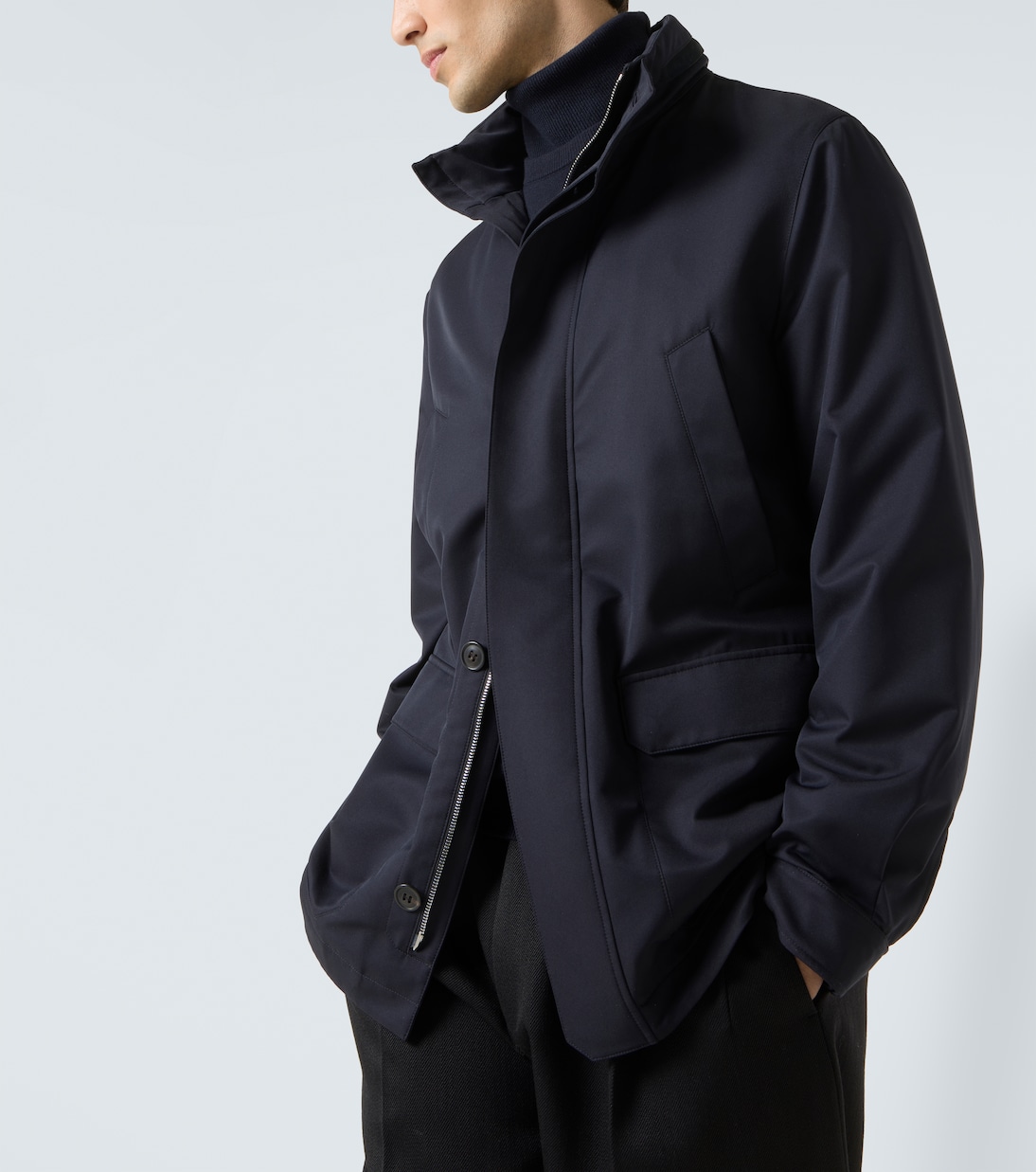 Twill field jacket | Zegna