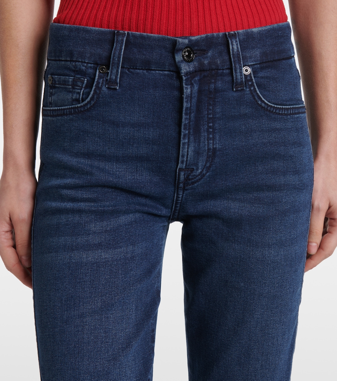 Jeans regular Kimmie a vita media | 7 For All Mankind