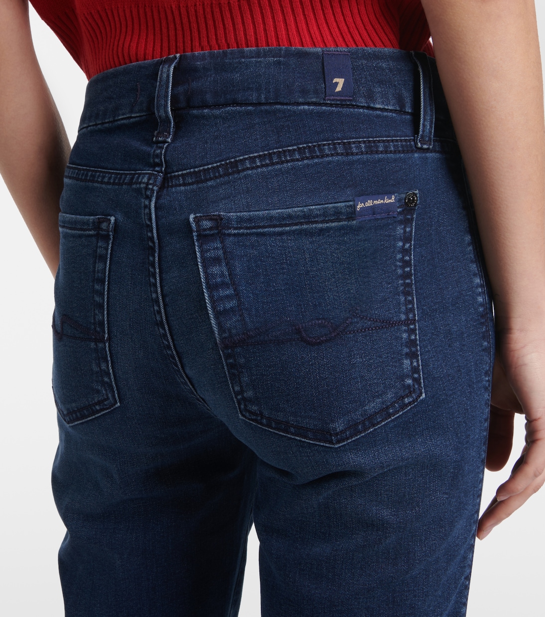 Jeans regular Kimmie a vita media | 7 For All Mankind