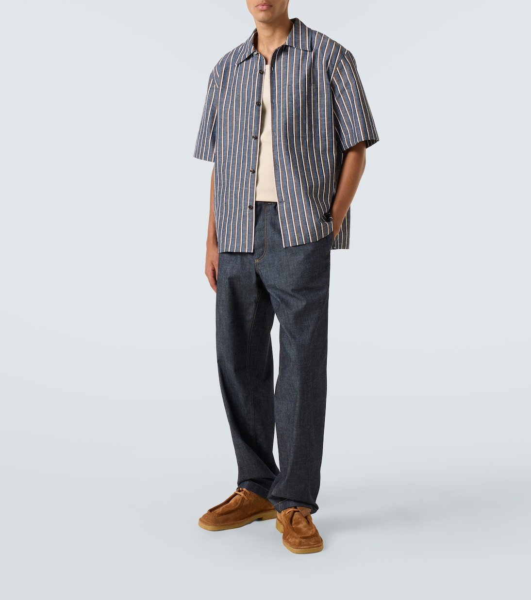 Mid-Rise Straight Jeans | Bottega Veneta