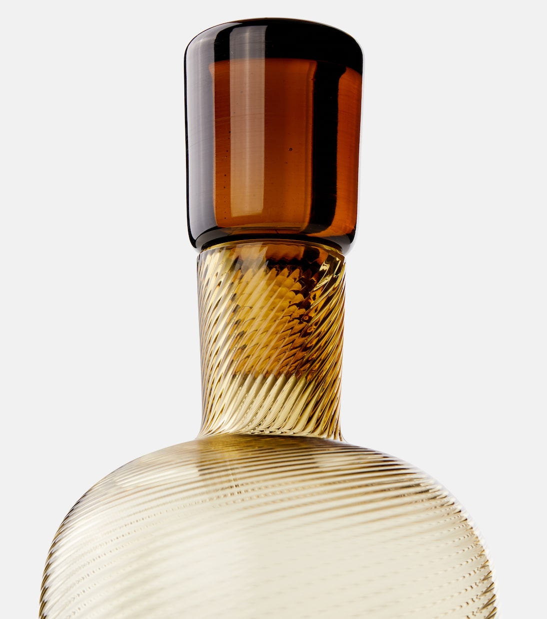 Borealis glass bottle and tumblers set  | NasonMoretti