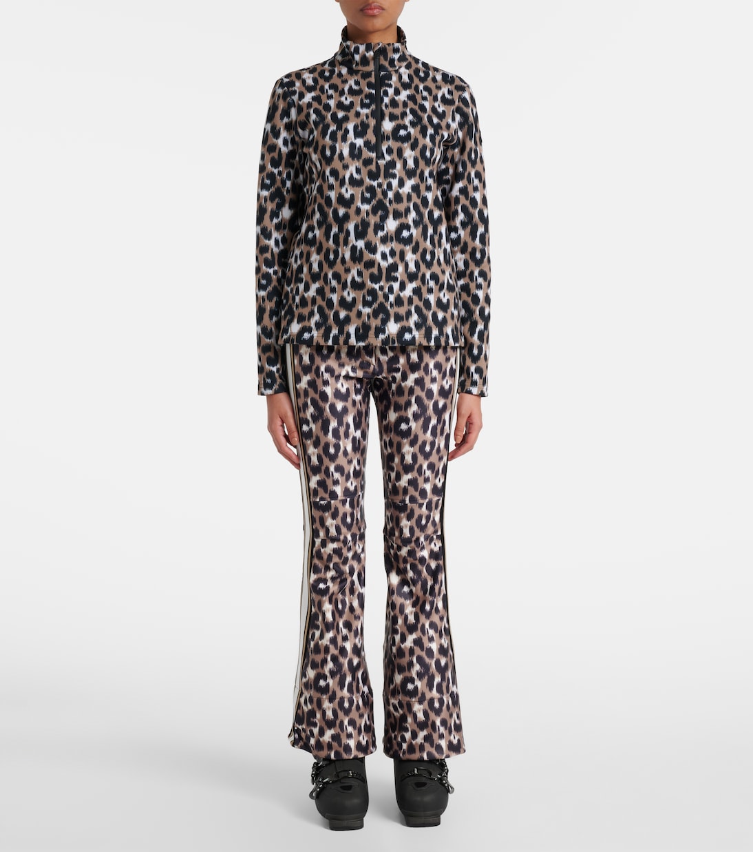 Elancia leopard-print ski pants | Fusalp
