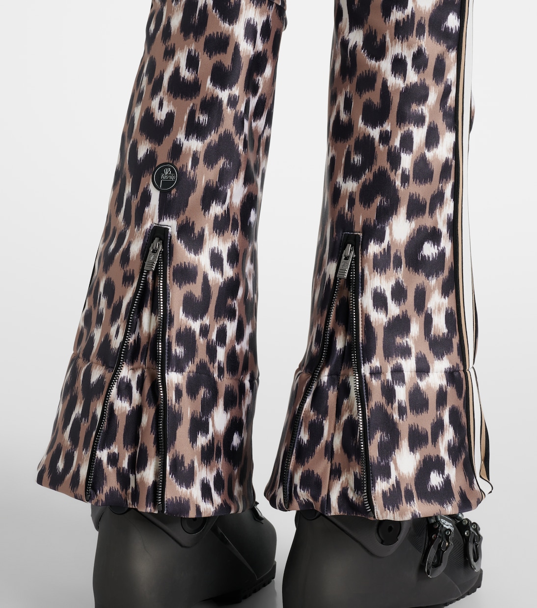 Elancia leopard-print ski pants | Fusalp