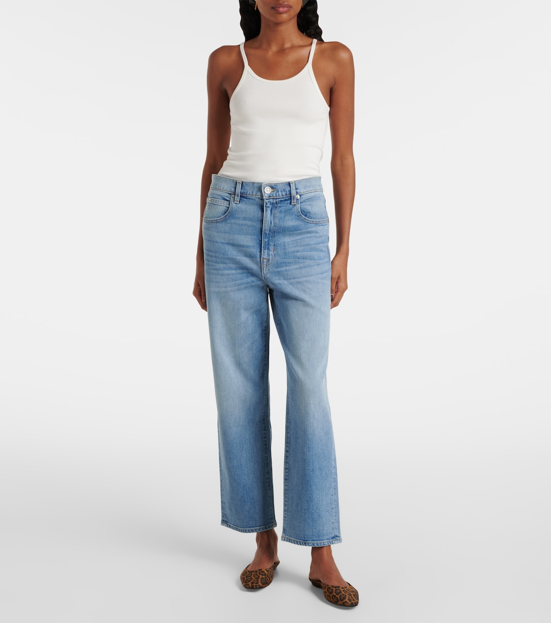 High-Rise Straight Jeans London | Slvrlake