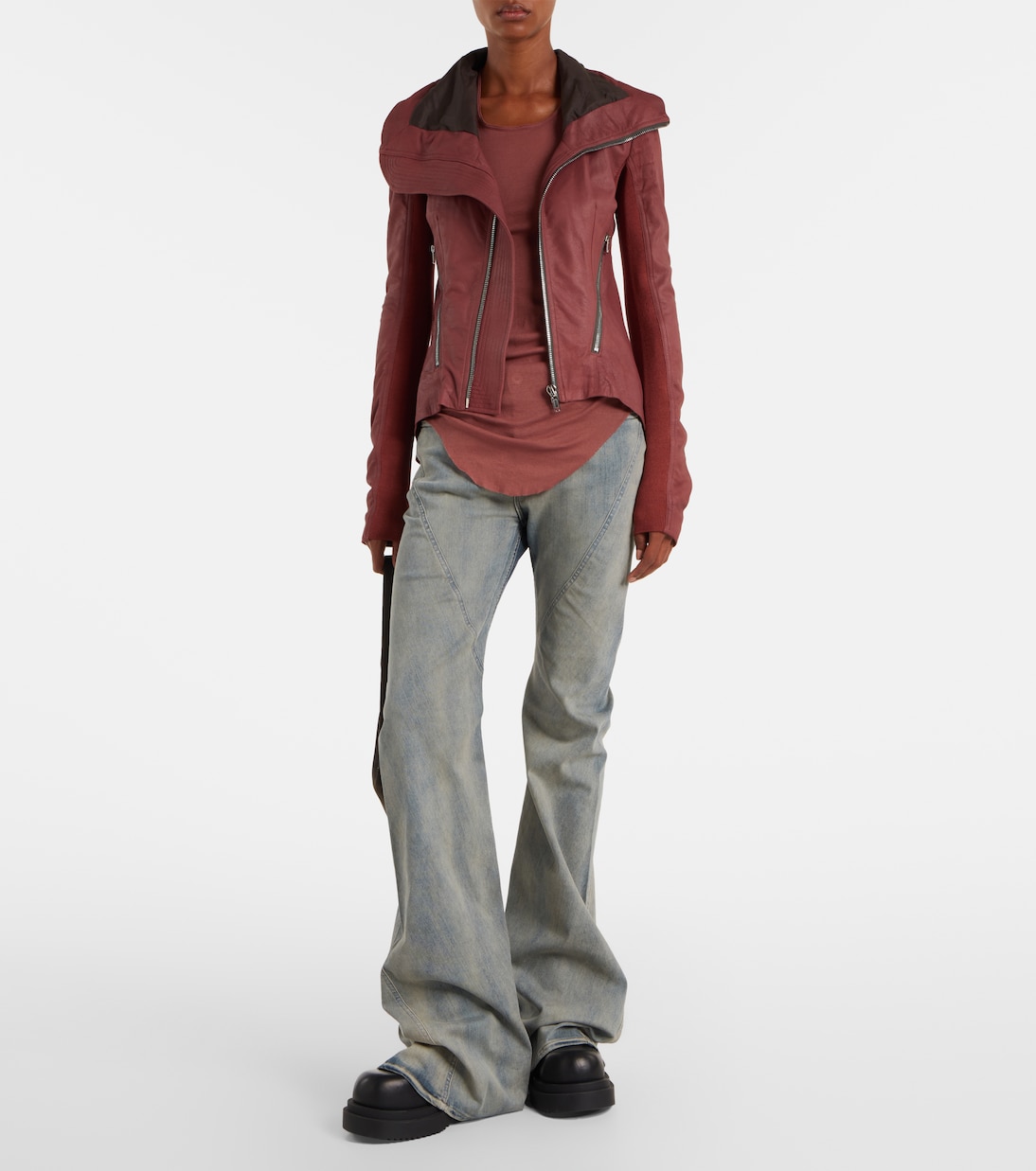 Leather jacket | Rick Owens