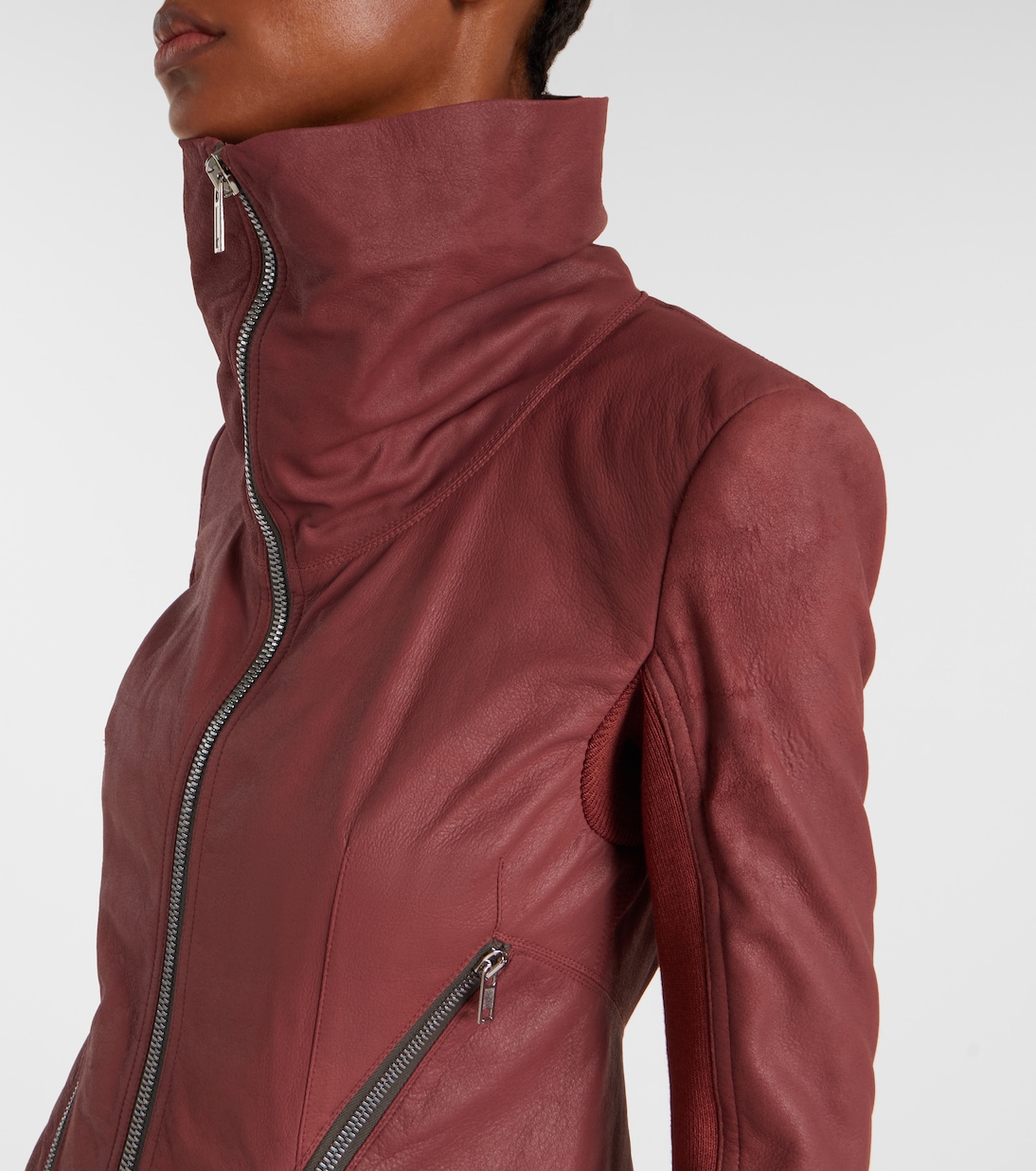 Leather jacket | Rick Owens