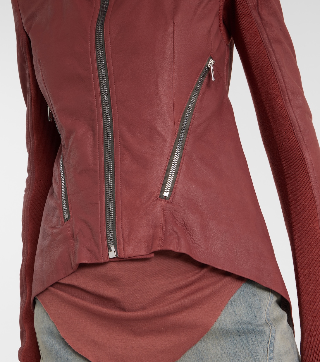 Leather jacket | Rick Owens