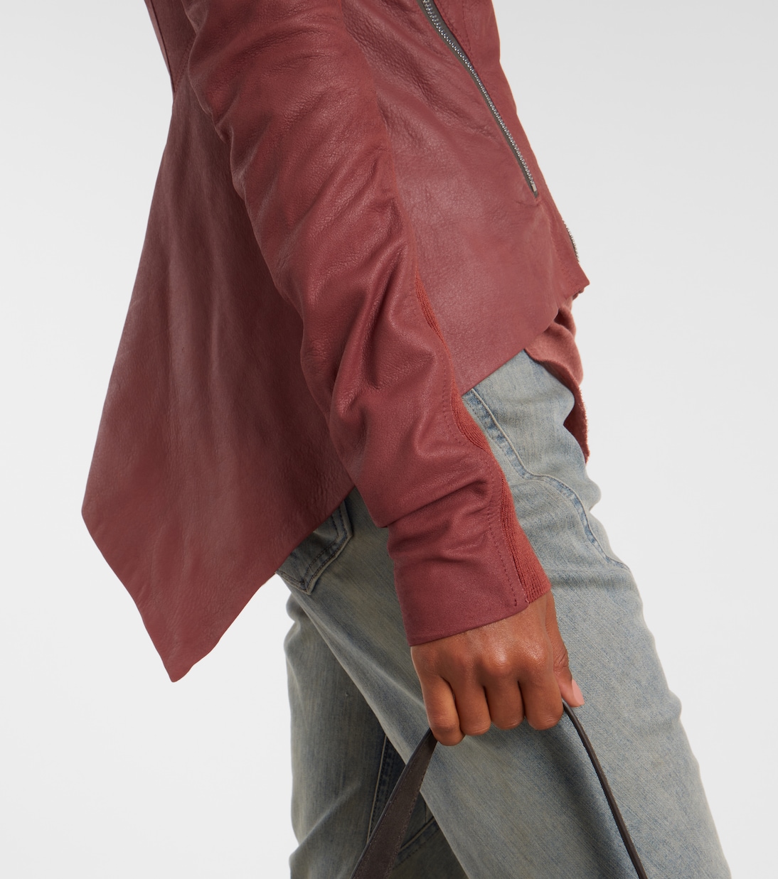 Leather jacket | Rick Owens