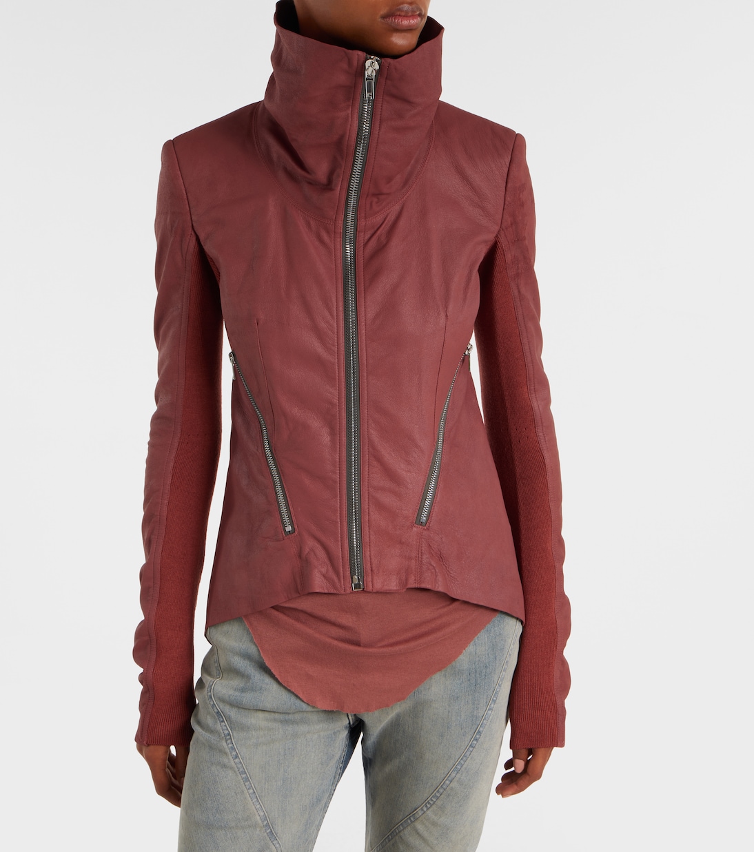 Leather jacket | Rick Owens