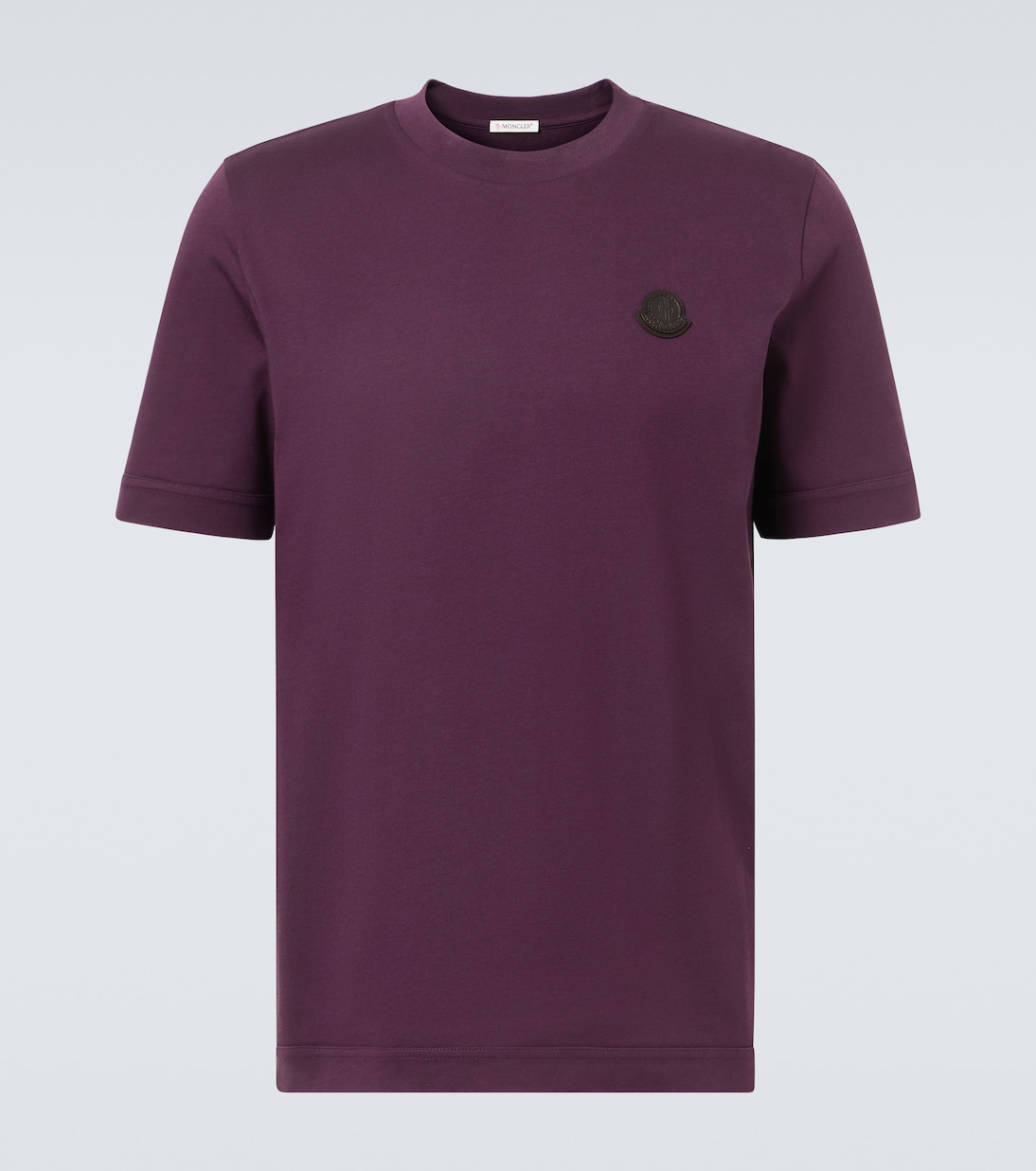 Camiseta de jersey de algodón con logo | Moncler