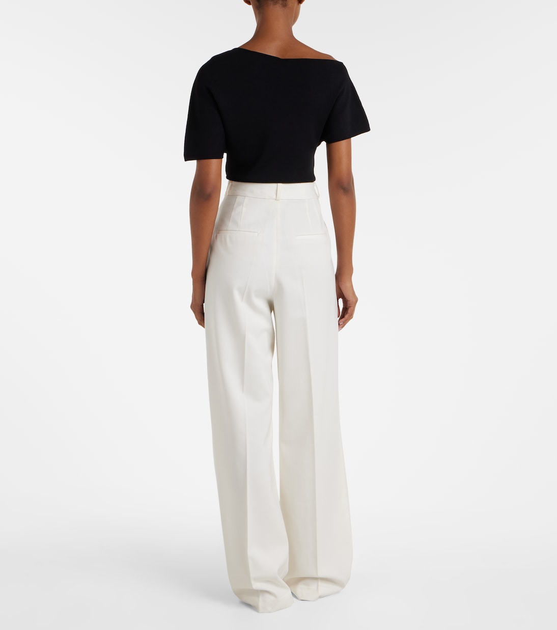 Pantalon ample en laine | Róhe