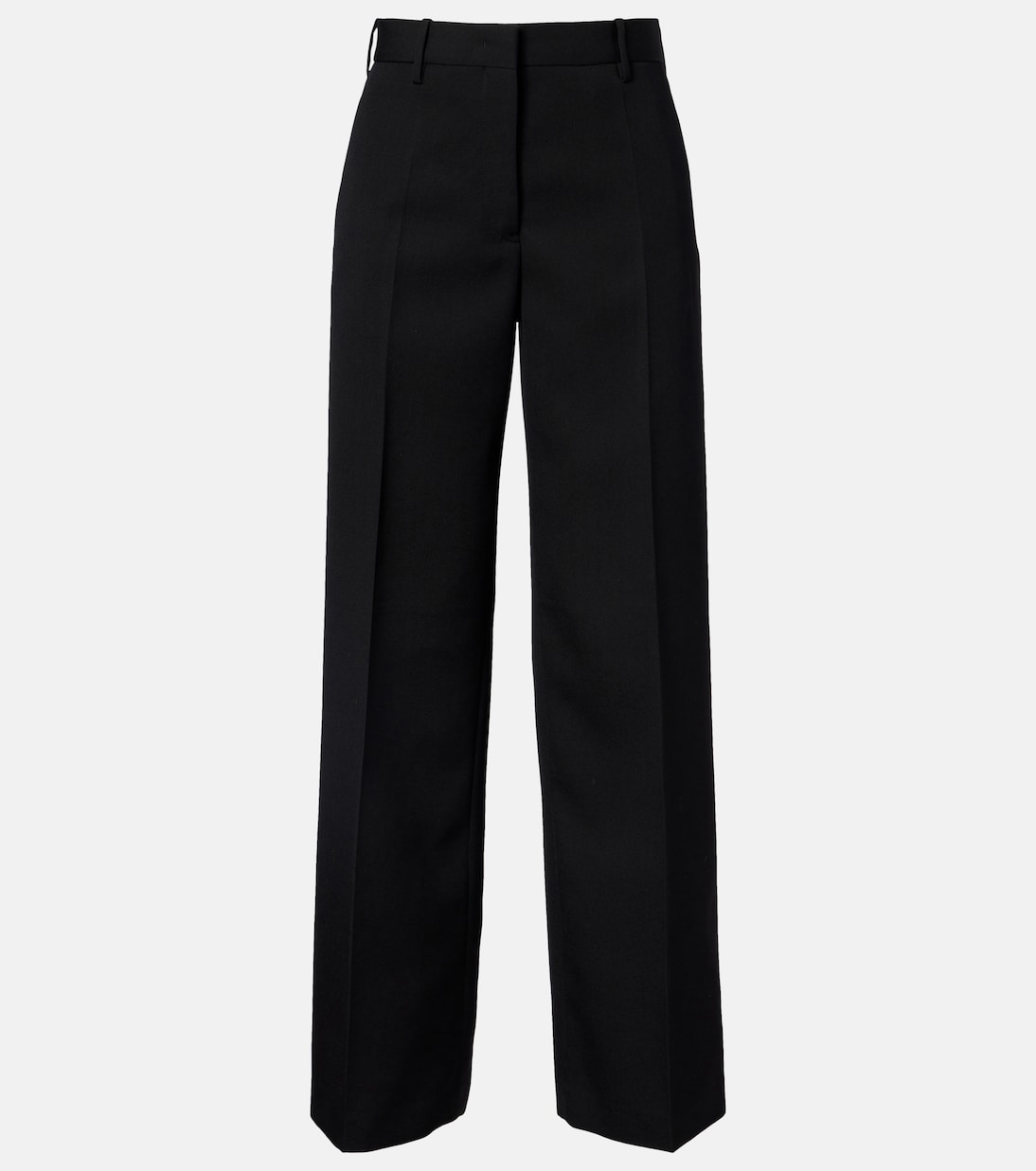 Low-rise wool straight pants | Jil Sander