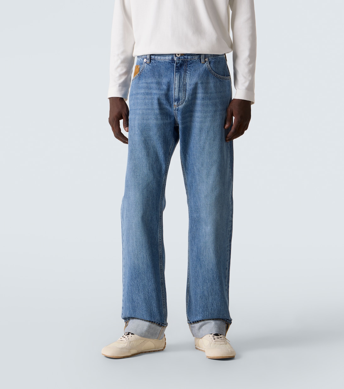 High-rise wide-leg jeans | Bottega Veneta
