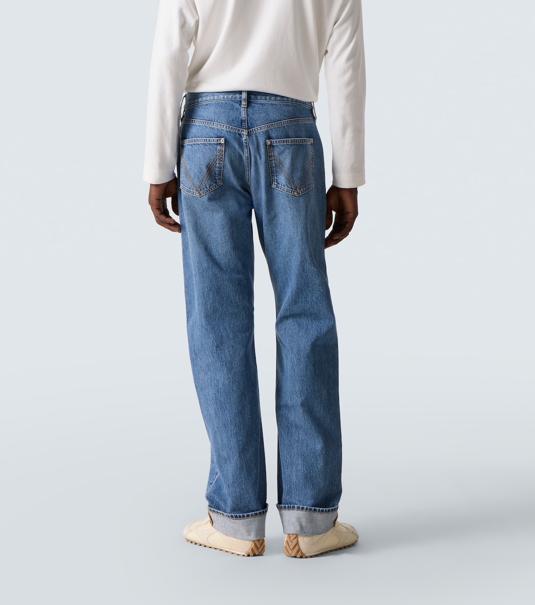 High-rise wide-leg jeans | Bottega Veneta