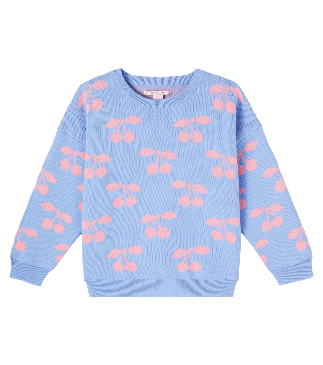 Lapis jacquard cotton sweater | Konges Sløjd