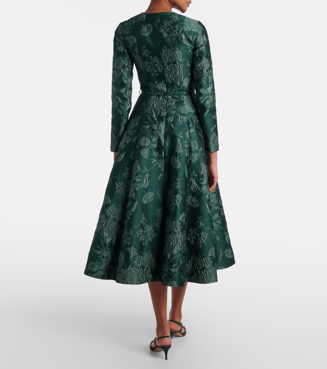 Abito midi Capucine in cloqué | Emilia Wickstead