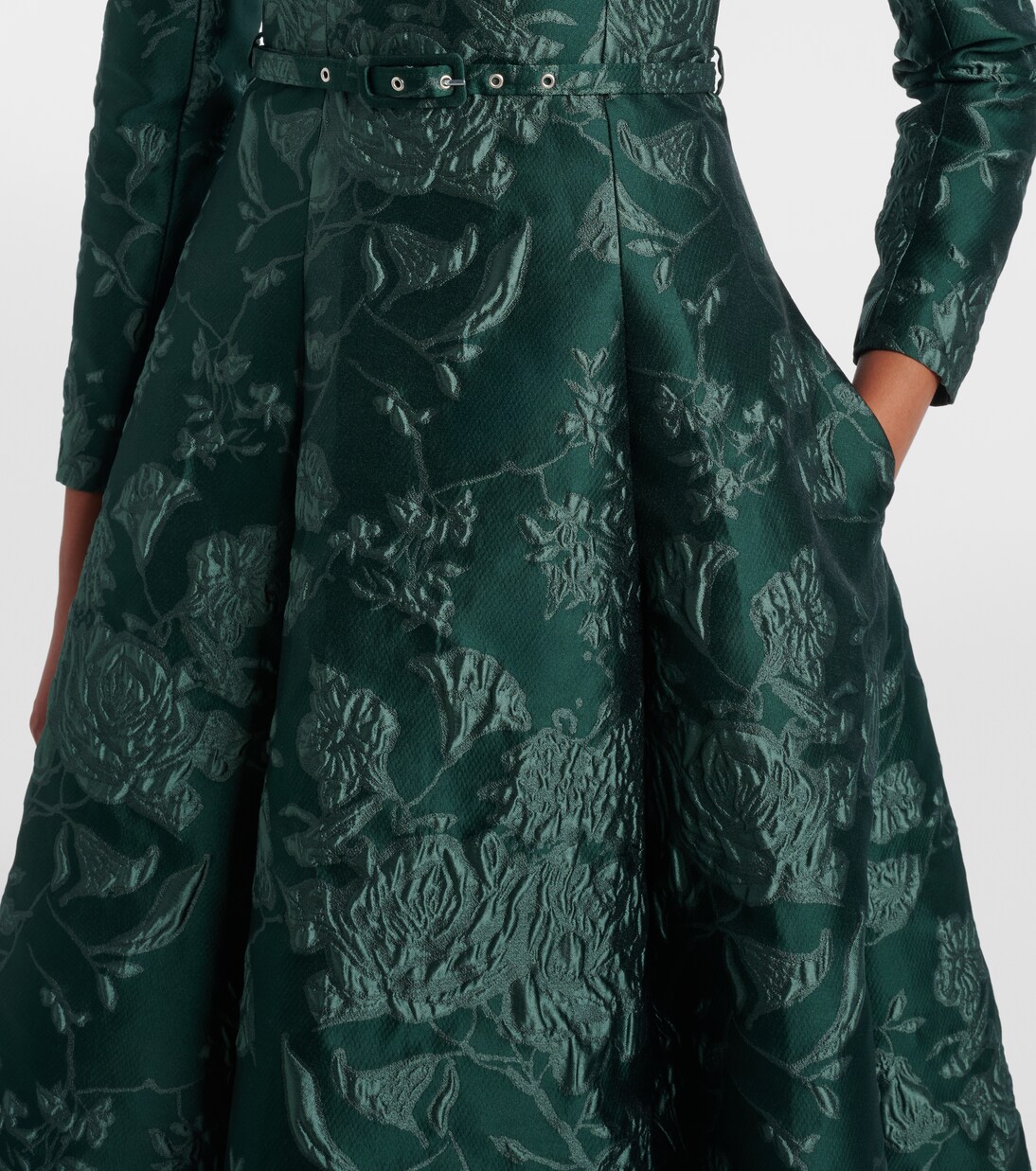 Abito midi Capucine in cloqué | Emilia Wickstead