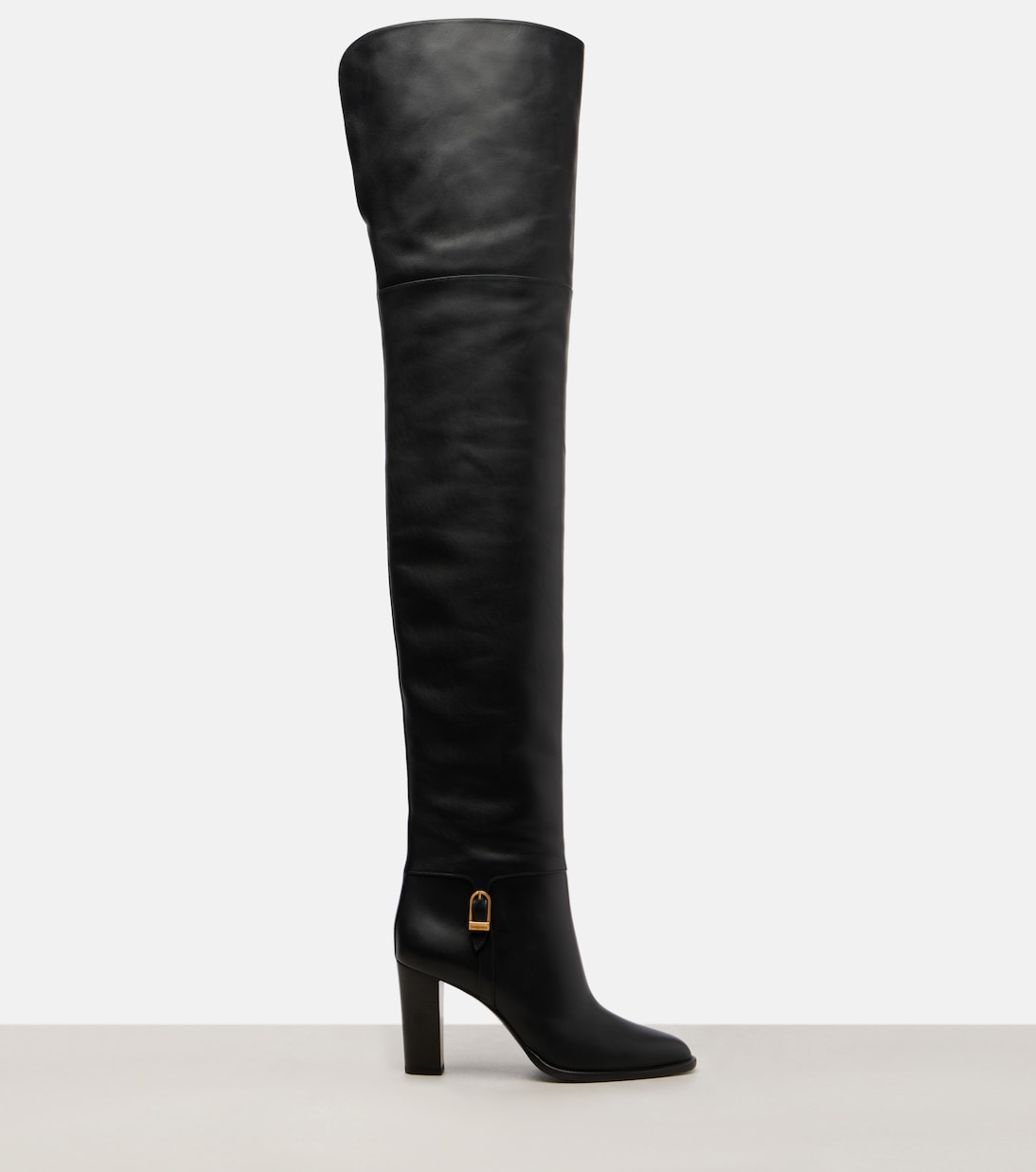 Julia 85皮革过膝靴 | Saint Laurent