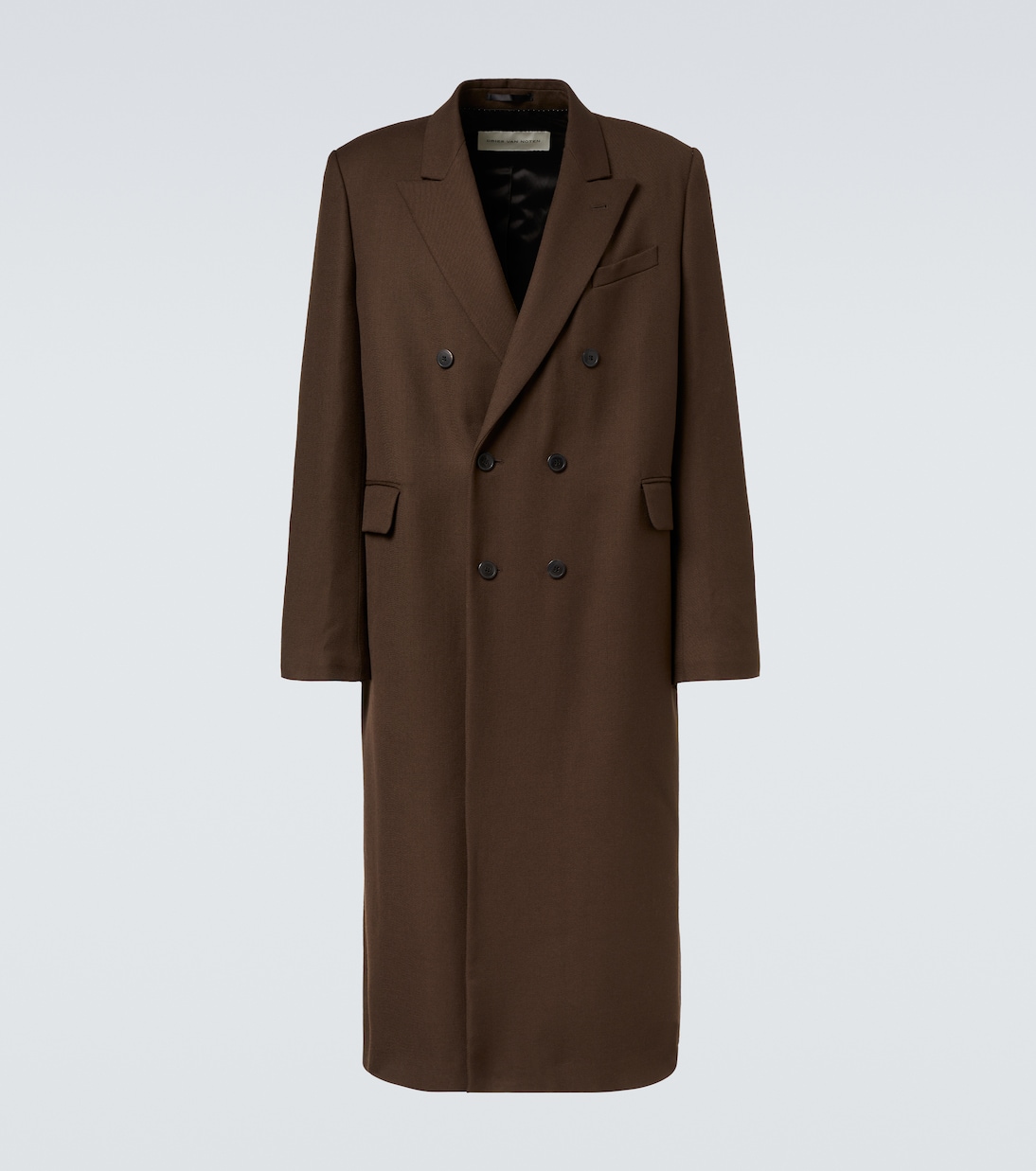 Abrigo cruzado de lana | Dries Van Noten