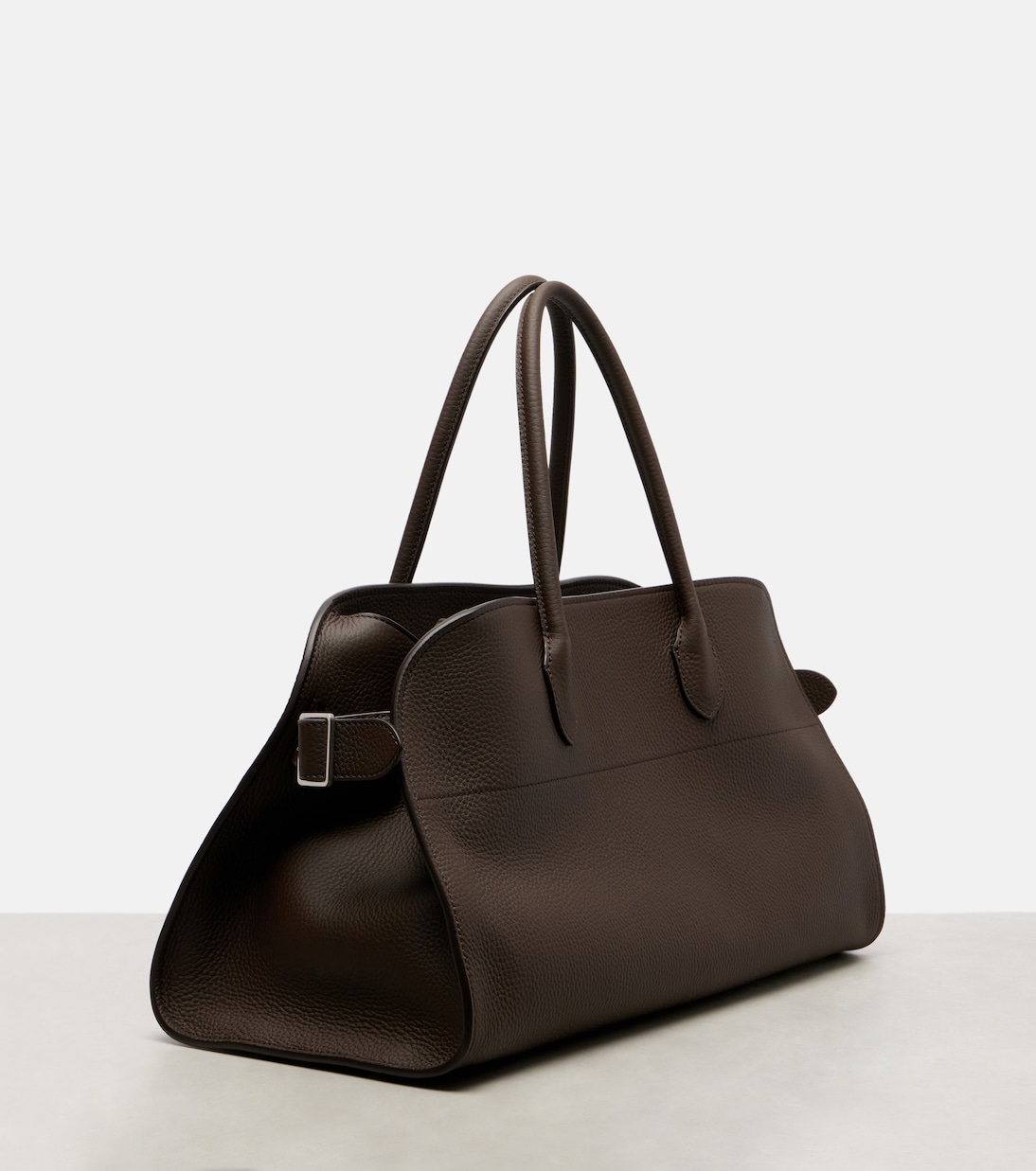 Margaux Medium leather tote bag | The Row