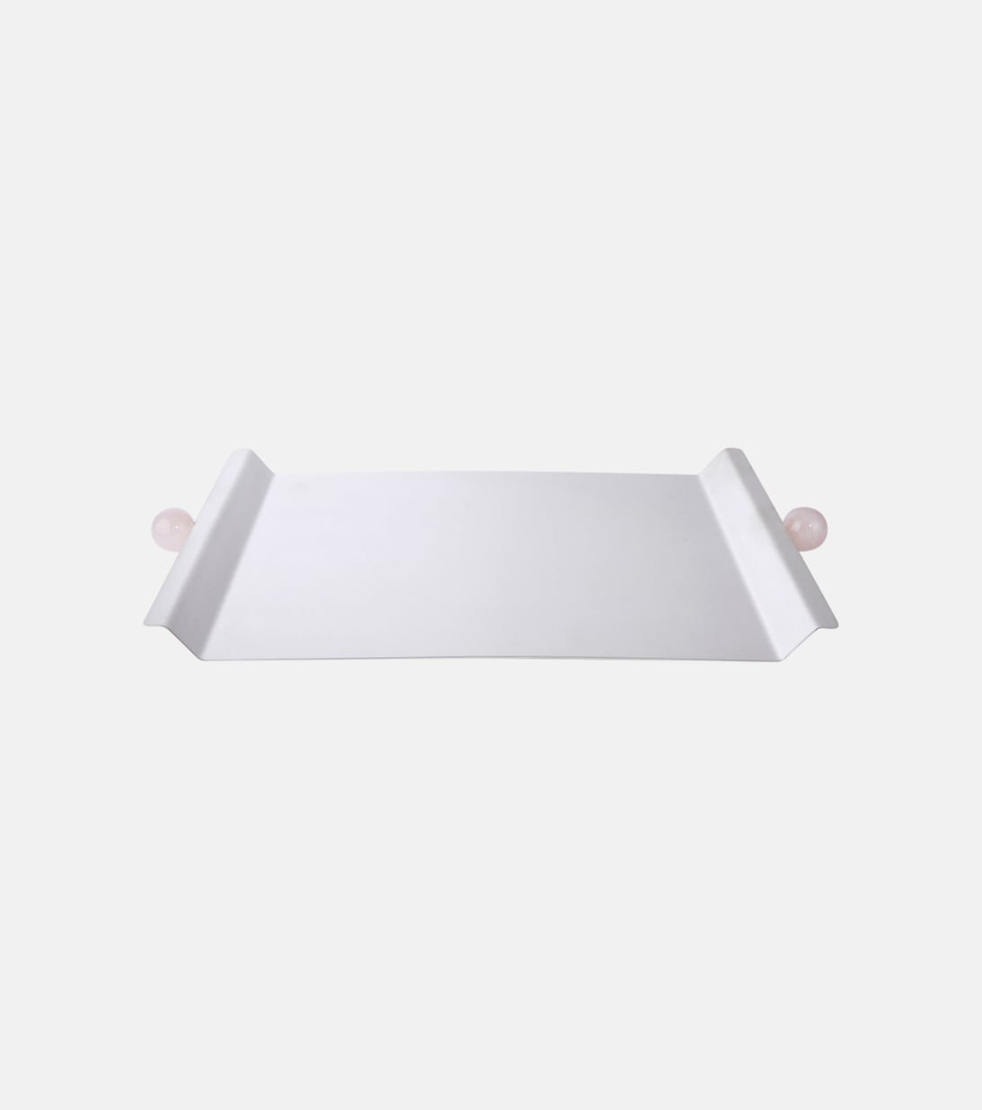Embellished silver-plated decorative tray | Natalia Criado